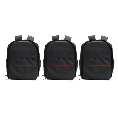 1pc Waterproof Digital DSLR Photo Padded Backpack w/ Rain Cover Laoto  Multi-functional Camera Soft Bag Video Case - DirectM