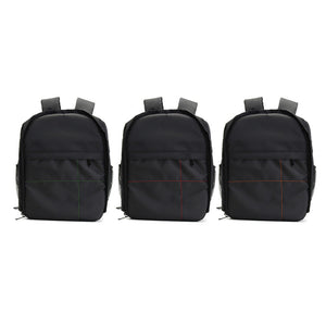 1pc Waterproof Digital DSLR Photo Padded Backpack w/ Rain Cover Laoto  Multi-functional Camera Soft Bag Video Case - DirectM