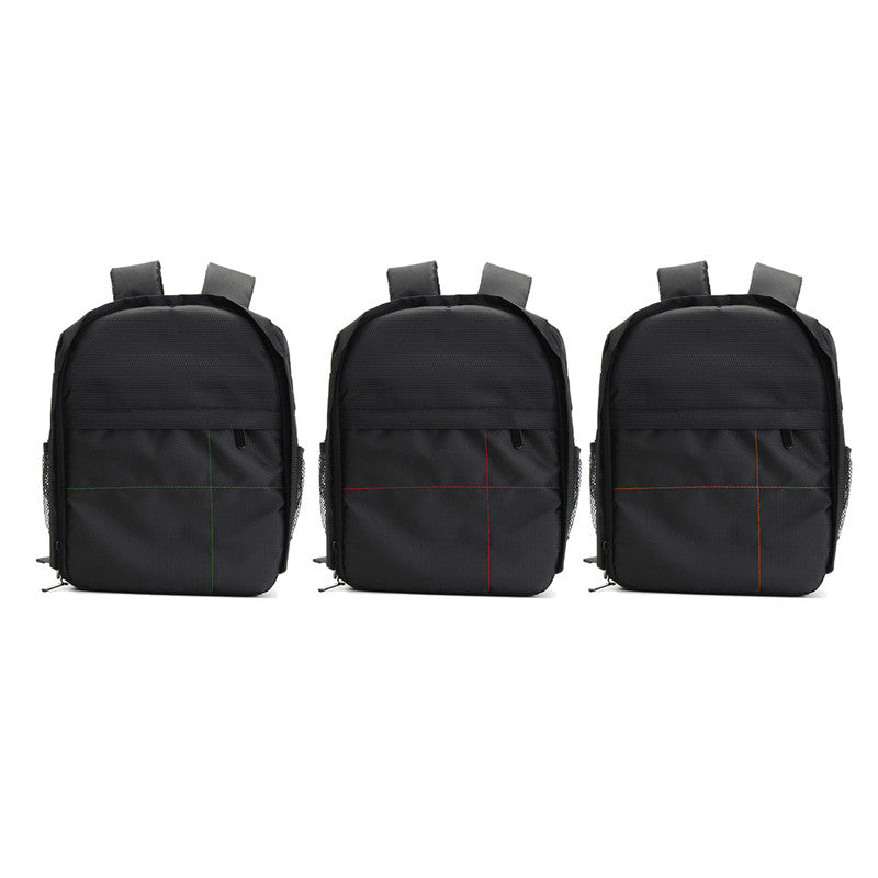 1pc Waterproof Digital DSLR Photo Padded Backpack w/ Rain Cover Laoto  Multi-functional Camera Soft Bag Video Case - DirectM