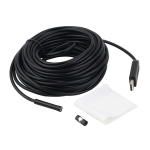Hot! sale 15M Waterproof 6 LED USB Endoscope Insprection Tube Camera 7MM Lens Mirror Drop Shipping - DirectM