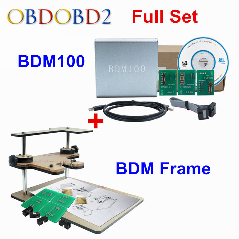 Big Discount BDM Frame + BDM100 Programmer OBD2 OBDII ECU Chip Tuning Tool BDM 100 V1255 Diagnostic Tool For Multi Brand Cars - DirectM