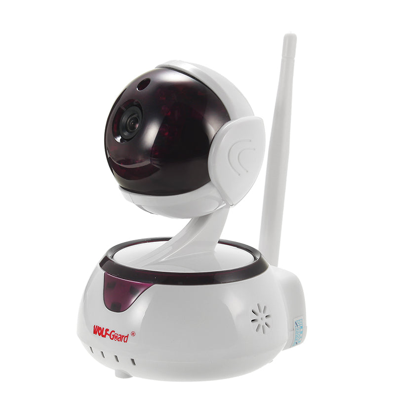 WOLF-Guard YL-IPC06 720P  IP Camera Home Remote Webcam HD Night Vision Wireless WIFI Monitor Alarm Surveillance - DirectM