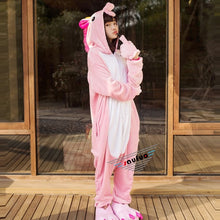 Winter Pink Green Dinosaur Pyjamas Unisex Adult Animal Unicorn Pajamas - DirectM