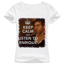 enrique iglesias t-shirt female Women hip hop clothes tshirt Funny Punk t shirt music clothing women tops - DirectM