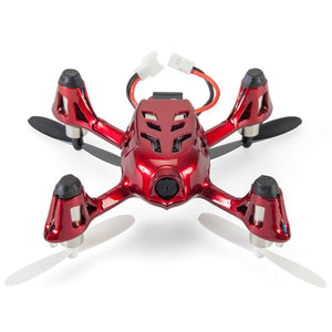 X4 H107C 2.4G 4CH RC Quadcopter With HD 2 MP Camera RTF Red & White RC helicopters Headless Drone - DirectM