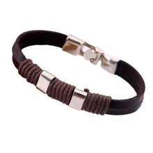 Leather Bracelets Unisex Bracelets  Cowhide Bracelets Wrist Chains - DirectM
