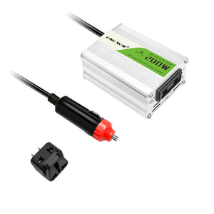 New 1pcs 300w DC 12V to AC 220V Car Auto Power Inverter Converter Adapter Adaptor with USB Portable Transformer Car Charger - DirectM