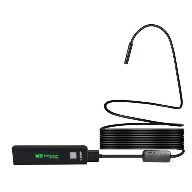 1200P HD WiFi Inspection Camera Endoscope 3.5m Tube 8mm Waterproof 8 LED Lens With Wireless Transmitter For Outdoor Testing - DirectM