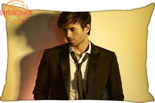 Hot Nice Enrique Iglesias Rectangle Pillowcase zipper Wedding Custom Pillow Case For Bedroom  A3.27#58 - DirectM