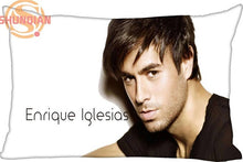 Hot Nice Enrique Iglesias Rectangle Pillowcase zipper Wedding Custom Pillow Case For Bedroom  A3.27#58 - DirectM