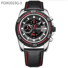 Brand Men Business Watch Luxury Leather Strap Chronograph Quartz Military Wrist Watches Clock - DirectM