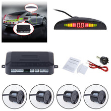Car LED Parking Reverse Backup Radar System with 4 Sensors - DirectM