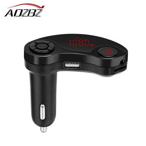GT86S Bluetooth Car Kit Music Player FM Transmitter Modulator 1.5A USB Car Charger Support U Disk/TF Card  AUX-in DC 12/24V - DirectM