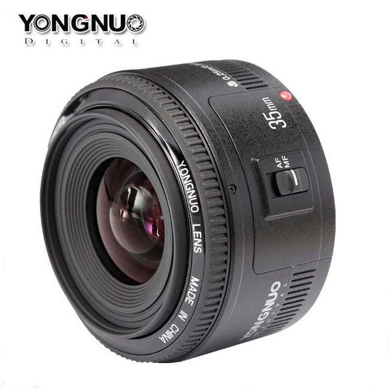 YONGNUO Lens YN35mm F/2 Large Aperture Fixed Auto Focus Lens For Canon DSLR Camera 5Ds 5Dr 7D,35mm f2 - DirectM