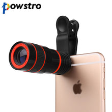 Powstro Camera lens for iPhone 6 6s 8X Zoom Telescope Telephoto Camera Lens with Clip for Samsung & for HTC and Other smartphone - DirectM
