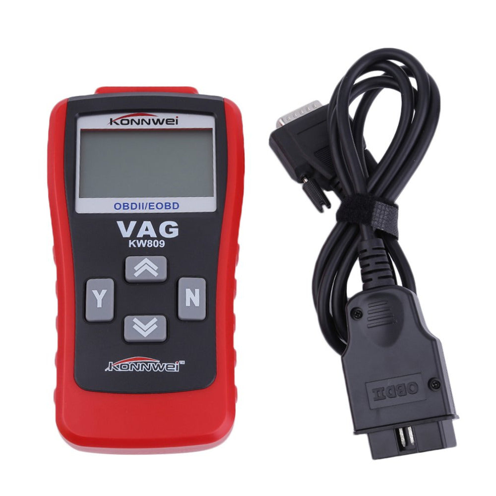 KONNWEI KW809 Car diagnostic tool Multifunction Car  Auto Vesicle Scanner Tester Code Card Reader Reading Decoder hot selling - DirectM