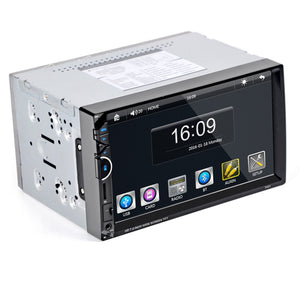 2017 7" Bluetooth Car Radio Video MP5 Player Autoradio FM AUX USB SD 7001 HD 1080P Touch Screen With AM + RDS Music Movie Player - DirectM