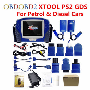 XTOOL PS2 GDS For Petrol&Diesel Version Universal Car Diagnostic Tool PS2 GDS For Heavy Duty Scanner Update Online OBD2 Scanner - DirectM