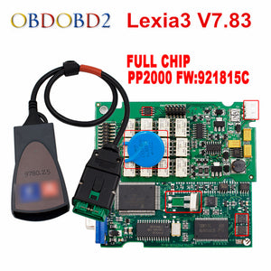 Newest Diagbox V7.83 Lexia3 PP2000 Firmware 921815C Lexia 3 For Citroen For Peugeot Car Diagnostic Tool Free Ship - DirectM