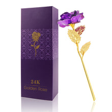 2017 New Creative Women's Gift 24K Gold Plated Rose Flower Decoration Artificial flowers For Mother's Day Friend Christmas - DirectM