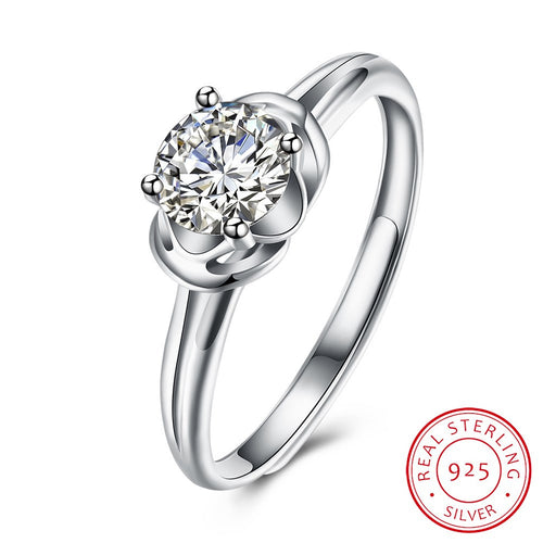 925 Sterling Silver Ring Fashion fashion ring SH-R0005 ring ball - DirectM
