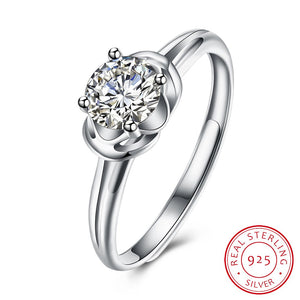 925 Sterling Silver Ring Fashion fashion ring SH-R0005 ring ball - DirectM