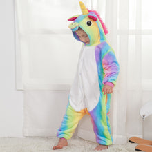 Children Onesie Cosplay Kids Boys Girls Pajamas Christmas Totoro unicorn Panda Cat Giraffe pyjama Animal Baby Costume Sleepwear - DirectM